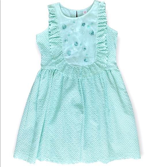 Top Justice Sans Manches Fille - Taille 10 Ans - Bleu - Occasion Très Bon État